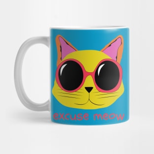 Excuse Meow Mug